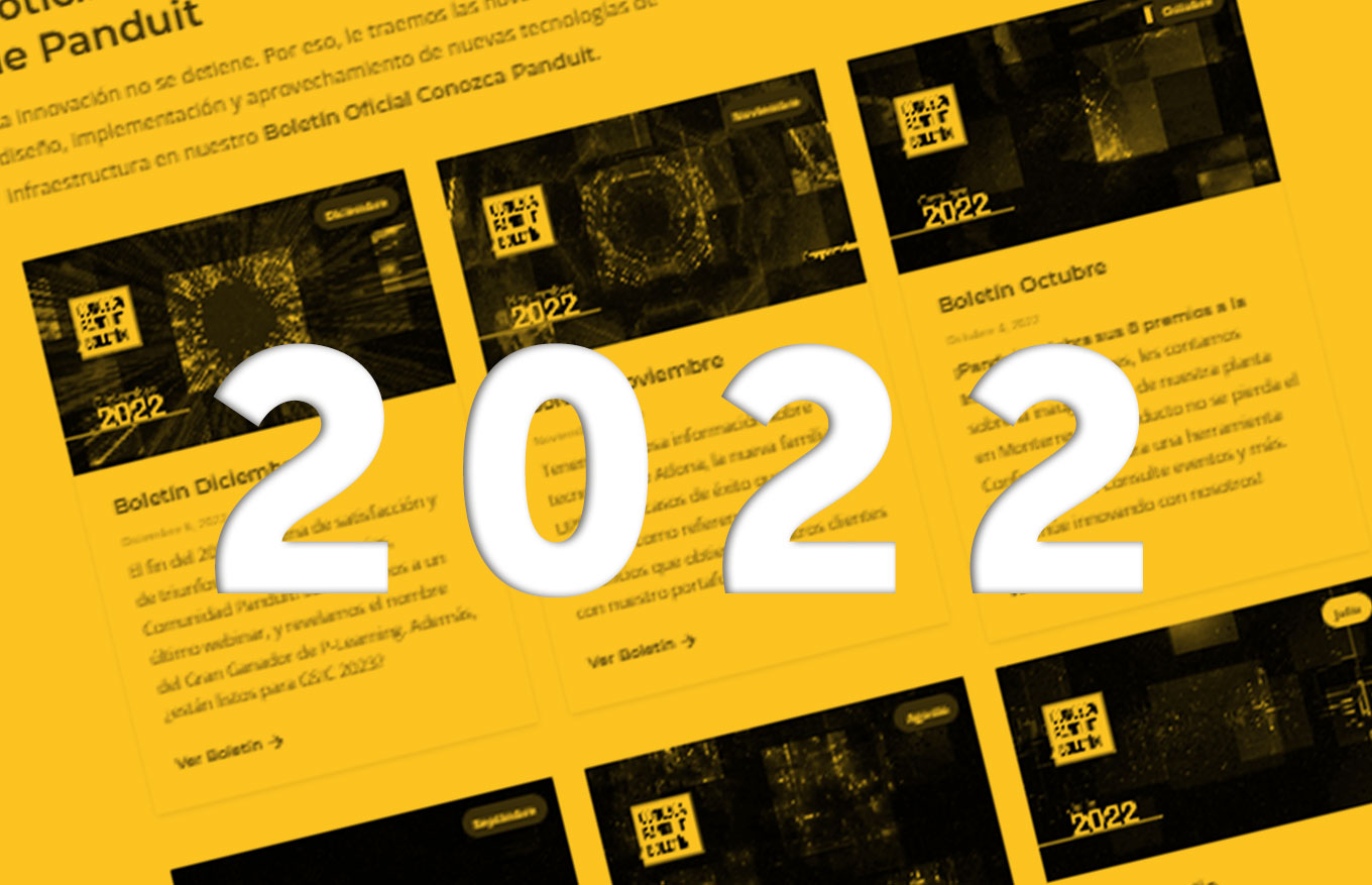 Boletín Conozca Panduit - Compilación 2022